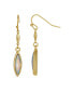 ფოტო #1 პროდუქტის Gold-Tone Crystal Drop Earrings
