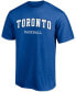 Фото #3 товара Men's Big and Tall Royal Toronto Blue Jays City Arch T-shirt