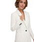 Фото #6 товара Women's Single-Button Long-Sleeve Blazer