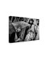 Фото #2 товара Tatsuo Suzuki Glancing at An Umbrella Canvas Art - 37" x 49"