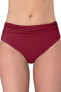 Profile By Gottex 259887 Women's Tutti Frutti Ruched Bikini Bottoms Red Size 16