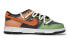 【定制球鞋】Nike Dunk Low (GS) 达芬奇定制 复古主题定制 FLORIDA 复古做旧 情侣 解构 低帮 板鞋 黑棕 / Кроссовки Nike Dunk Low DH9765-002