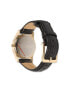 Фото #2 товара DKNY 302423 Women`s Glitz Mother-of-pearl Dial Gold-tone Black Leather NY8368