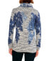 Фото #2 товара Nic+Zoe Shadow Mix Sweater Women's Blue Xxl
