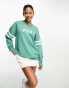 Фото #3 товара Fila collegiate logo crew neck sweat in green