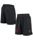 Фото #1 товара Men's Black San Francisco 49ers 2024 Sideline Performance Mesh Shorts