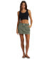 Juniors' Roll With It Mini Cargo Skirt