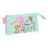 Triple Carry-all Peppa Pig Cosy corner Light Blue (22 x 12 x 3 cm)