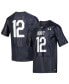 Men's #12 Navy Navy Midshipmen Silent Service Replica Football Jersey M - фото #1