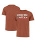 ფოტო #1 პროდუქტის Men's Orange Distressed Texas Longhorns Article Franklin T-shirt