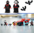 Фото #4 товара LEGO Marvel Miles Morales vs. Morbius Set, Spider-Man Racing Car Toy Car to Build from Adventure in Spiderverse with Spidey Mini Figures 76244
