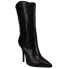 Lucchese Clarissa Pointed Toe Womens Black Dress Boots BL7504