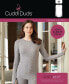 ფოტო #4 პროდუქტის Petite SoftKnit Crewneck Thumbhole-Cuff Top