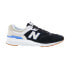 Фото #1 товара New Balance 997H CM997HHB Mens Black Suede Lace Up Lifestyle Sneakers Shoes