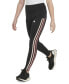 ფოტო #3 პროდუქტის Big Girls AEROREADY® 3-Stripe Cellphone Pocket Leggings