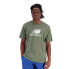 NEW BALANCE Essentials Stacked Logo Cotton short sleeve T-shirt