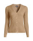 Фото #3 товара Women's Fine Gauge Cotton Cardigan Sweater