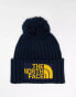 Фото #2 товара The North Face Heritage Ski Tuke chunky knit beanie in navy