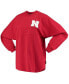 Фото #3 товара Women's Scarlet Nebraska Huskers Loud n Proud T-shirt