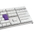 Ducky One 2 White Edition PBT Gaming Tastatur, MX-Red, weiße LED - weiß - фото #6