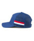 Men's Blue New York Rangers HotFoot Stripes Trucker Adjustable Hat