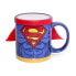 Фото #2 товара Thumbs Up Superman Mug with Cape - Single - 0.25 L - Blue - Red - Ceramic - Silicone - Universal - 1 pc(s)