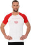 Brubeck Koszulka męska 3D Husar PRO z krótkim rękawem biało-czerwony r. L (SS12070)