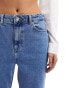 New Look straight leg jeans in blue 34 - фото #8