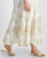 Фото #5 товара Trendy Plus Size Smocked Ruffle Maxi Dress