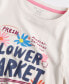 Фото #2 товара Girls Flower Market T-Shirt, Created for Macy's