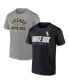 Фото #1 товара Men's Black, Gray Chicago White Sox Player Two Pack T-shirt Combo Set