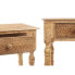 Фото #2 товара Мебель для прихожей с 2 ящиками Коричневый Древесина манго 98 x 77 x 42 cm Листья