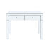 W 39.4"X D 15.7" X H 31.5" Double Draw Dressing Table, Escritorio For Entrance Corridor Living Room