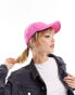 Calvin Klein Jeans minimal monogram baseball cap in pink