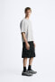 FADED CARGO BERMUDA SHORTS