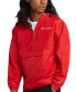 Men's Packable Half-Zip Hooded Water-Resistant Jacket