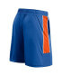Men's Branded Blue New York Knicks Game Winner Defender Shorts