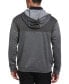 Фото #2 товара Men's Pro Knit Pullover Quarter-Zip Performance Golf Hoodie