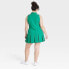 Фото #3 товара Women's Polo Tank Dress - All in Motion Vibrant Green XS