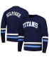 Men's Navy, Light Blue Tennessee Titans Nolan Long Sleeve T-shirt