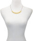 Two-Tone Statement Necklace, 18" + 2" Extension