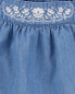 Фото #10 товара Baby Embroidered Chambray Dress 12M