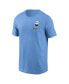 Фото #3 товара Men's Light Blue Milwaukee Brewers City Connect 2-Hit T-shirt