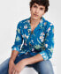 Фото #3 товара Men's Antonio Floral Camp Shirt, Created for Macy's