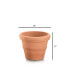 Фото #3 товара BC2614SC34 Turin Plastic Outdoor Round Planter Terra Cotta 14 Inches