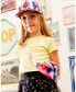 ფოტო #2 პროდუქტის Girl Bright Shiny Rib T-Shirt Lime - Toddler|Child