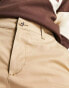 Фото #3 товара Hollister – Twill-Chino-Shorts in Khaki-Beige mit flacher Vorderseite, 9 Zoll Schrittlänge