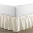 Фото #1 товара Solid Ruffled Cotton Bedskirt, Queen