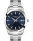 Men's Swiss T-Classic Gentleman Stainless Steel Bracelet Watch 40mm