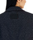 Фото #2 товара Women's Pin Striped Logo Blazer